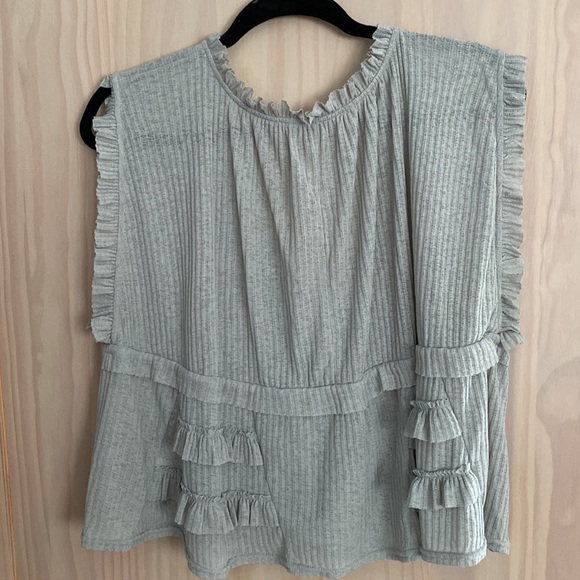 Free People Ruffle top - Picture 3 of 5